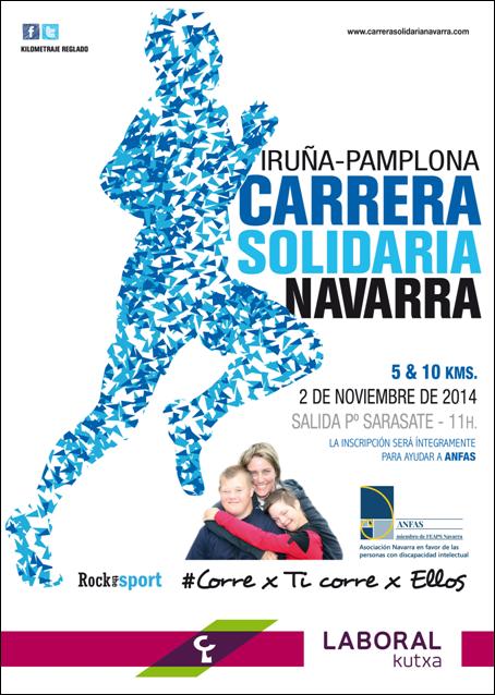 I Carrera Solidaria Navarra a favor de ANFAS.